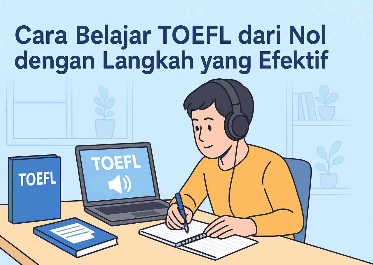 Cara Belajar TOEFL dari Nol dengan Langkah yang Efektif