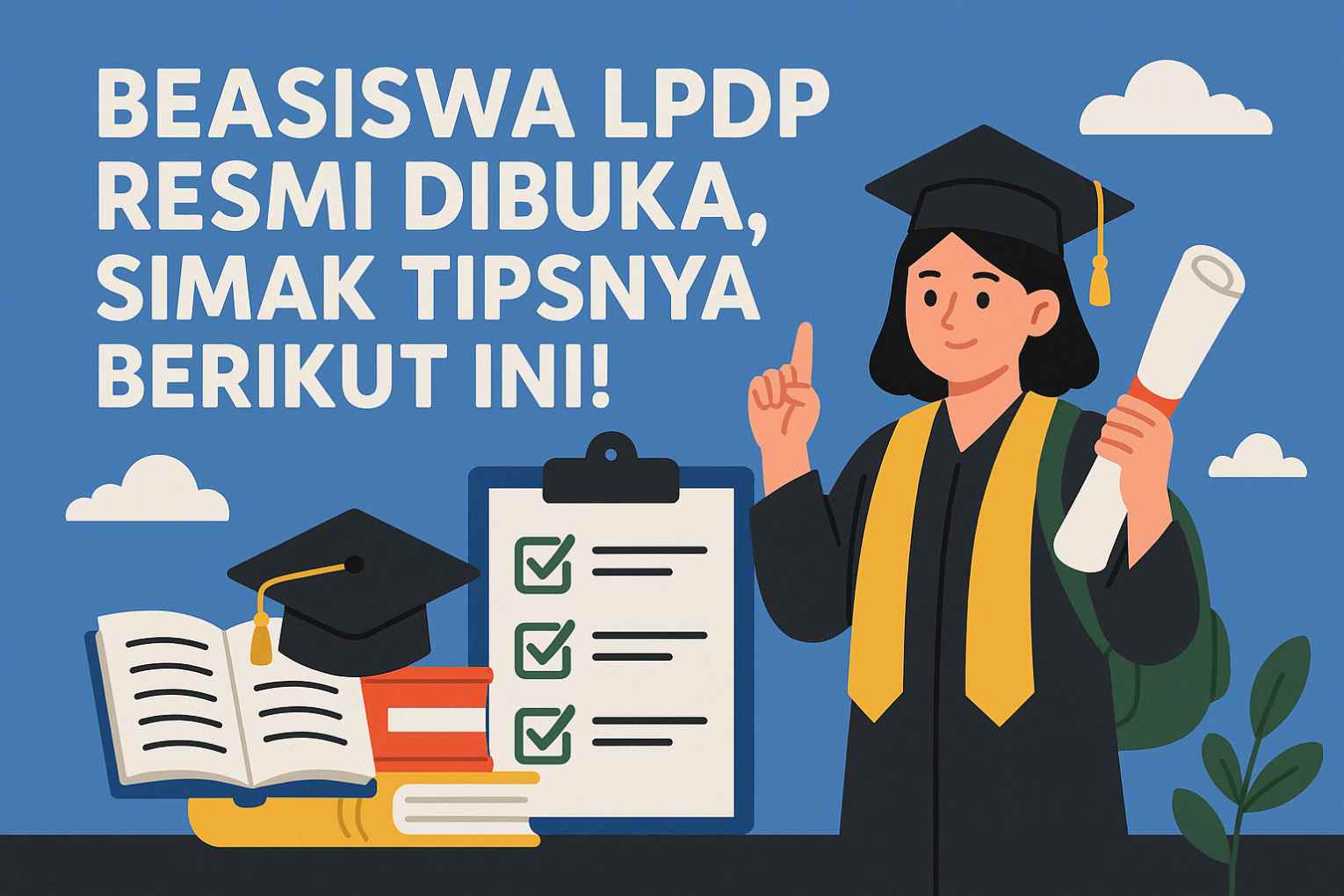 Beasiswa LPDP Resmi Dibuka, Simak Tipsnya Berikut Ini!