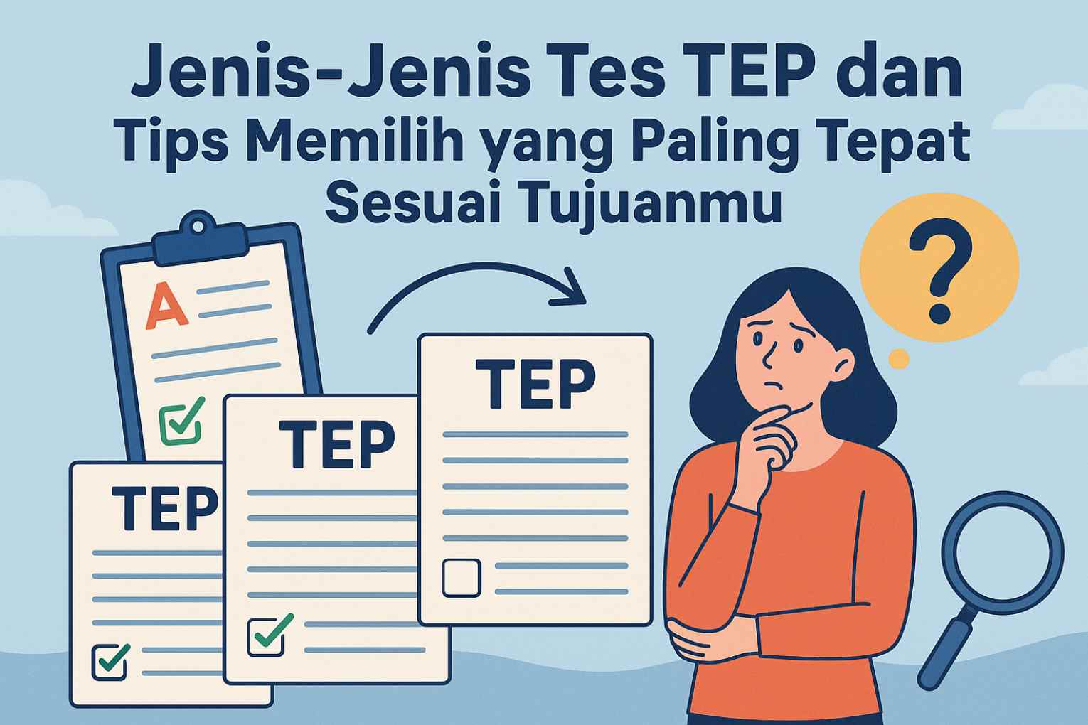 Jenis-Jenis Tes TEP dan Tips Memilih yang Paling Tepat Sesuai Tujuanmu