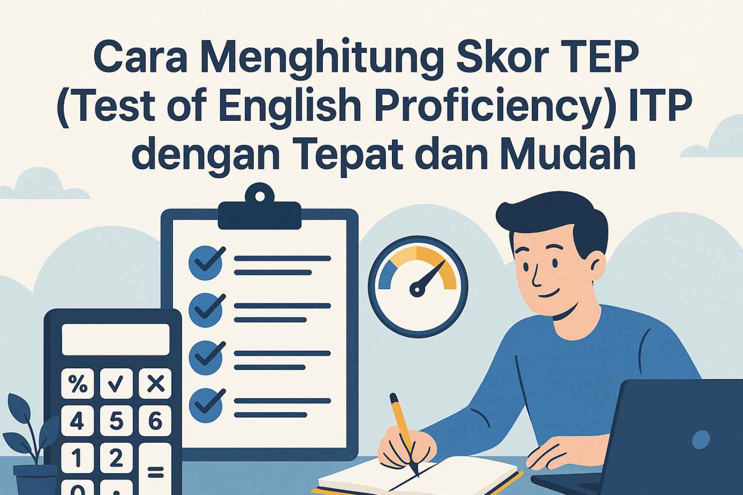 Cara Menghitung Skor TEP (Test of English Proficiency) ITP dengan Tepat dan Mudah