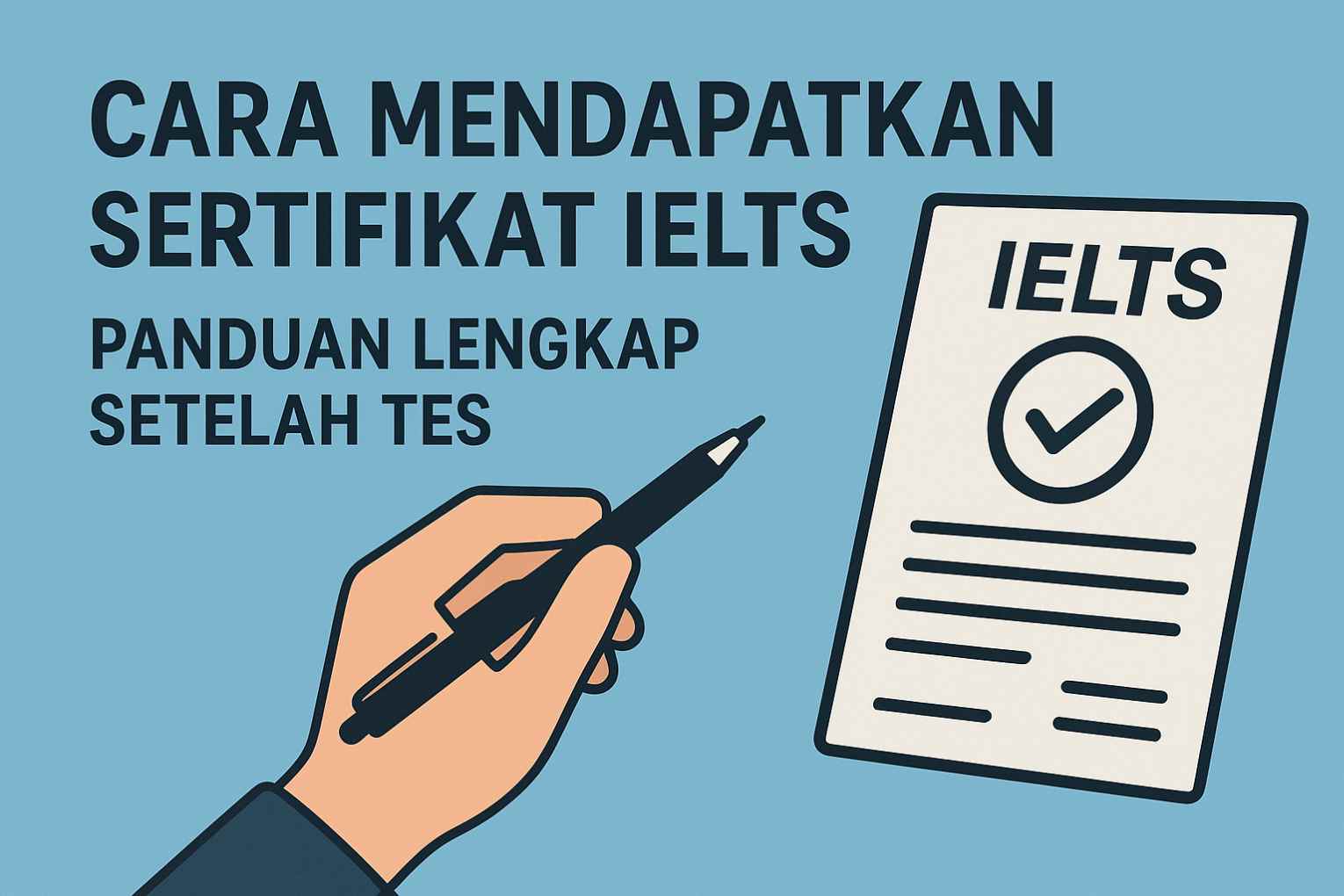 Cara Mendapatkan Sertifikat IELTS: Panduan Lengkap Setelah Tes
