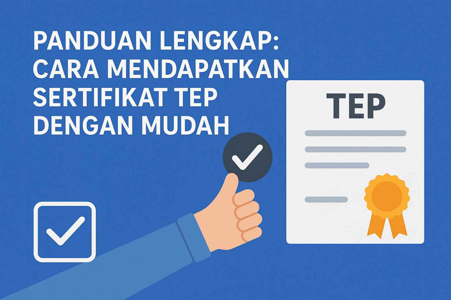 Panduan Lengkap: Cara Mendapatkan Sertifikat TEP dengan Mudah